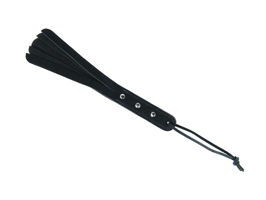 black velour whip