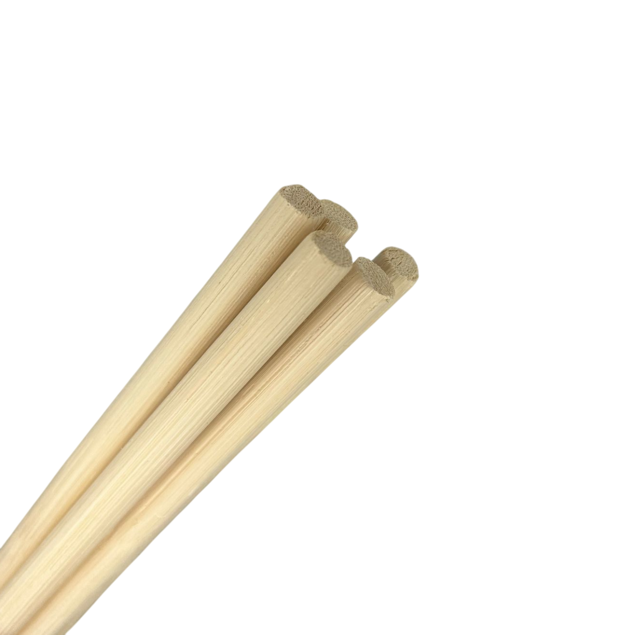 5 peeled Manila canes