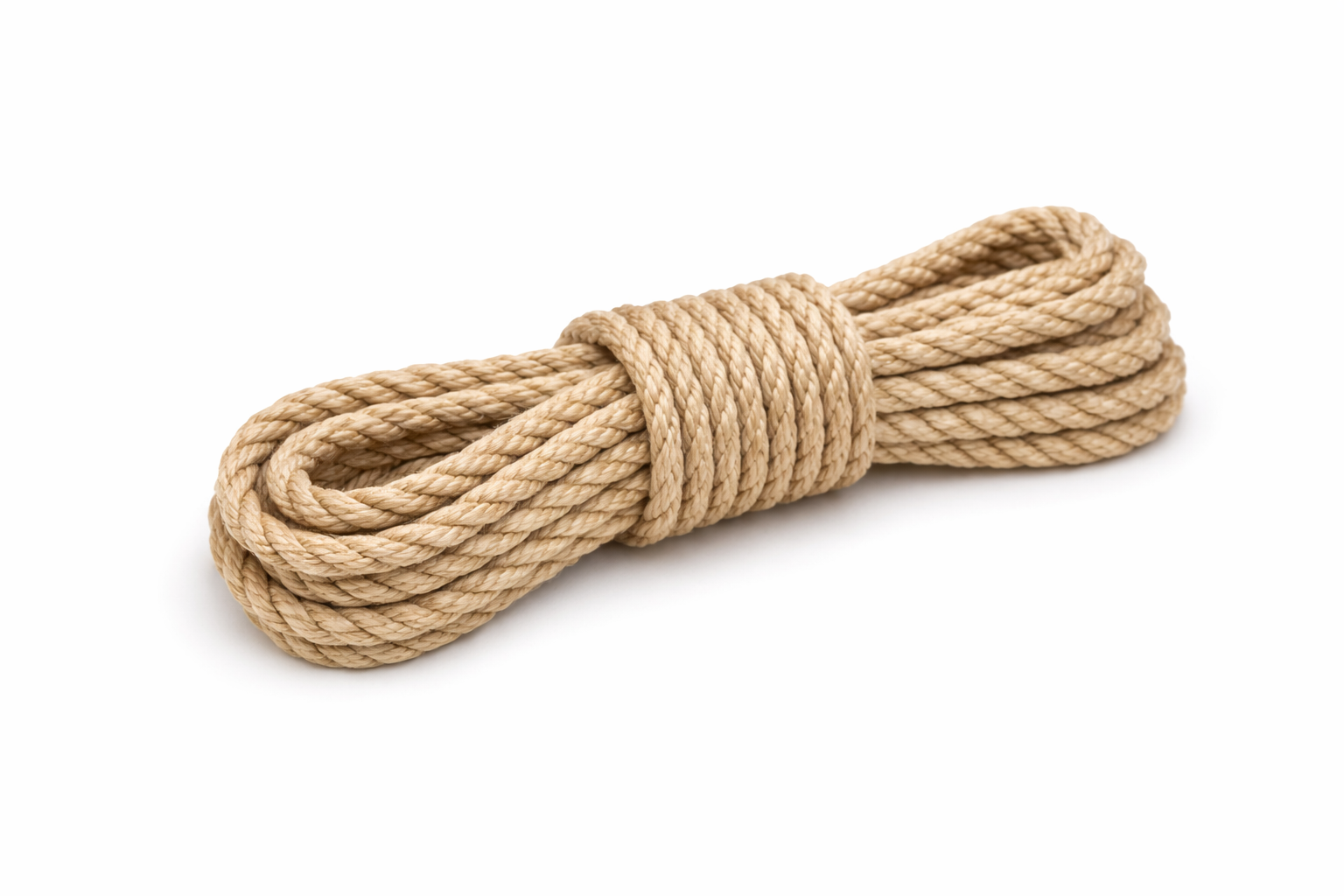 twisted polypropylene rope hemp color 6 mm