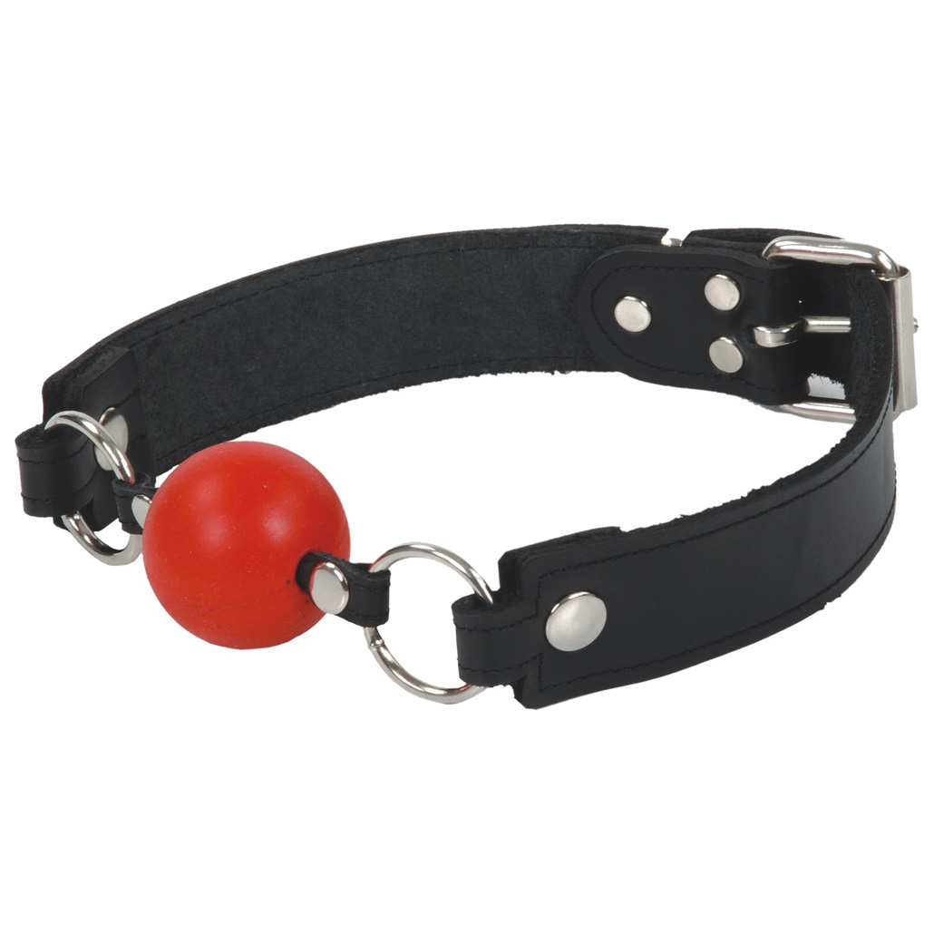 Mouth Gag with red silicon ball 40 mm Made by FunFactory!