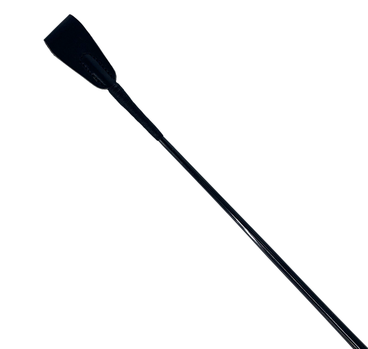 Crop with leather swatter