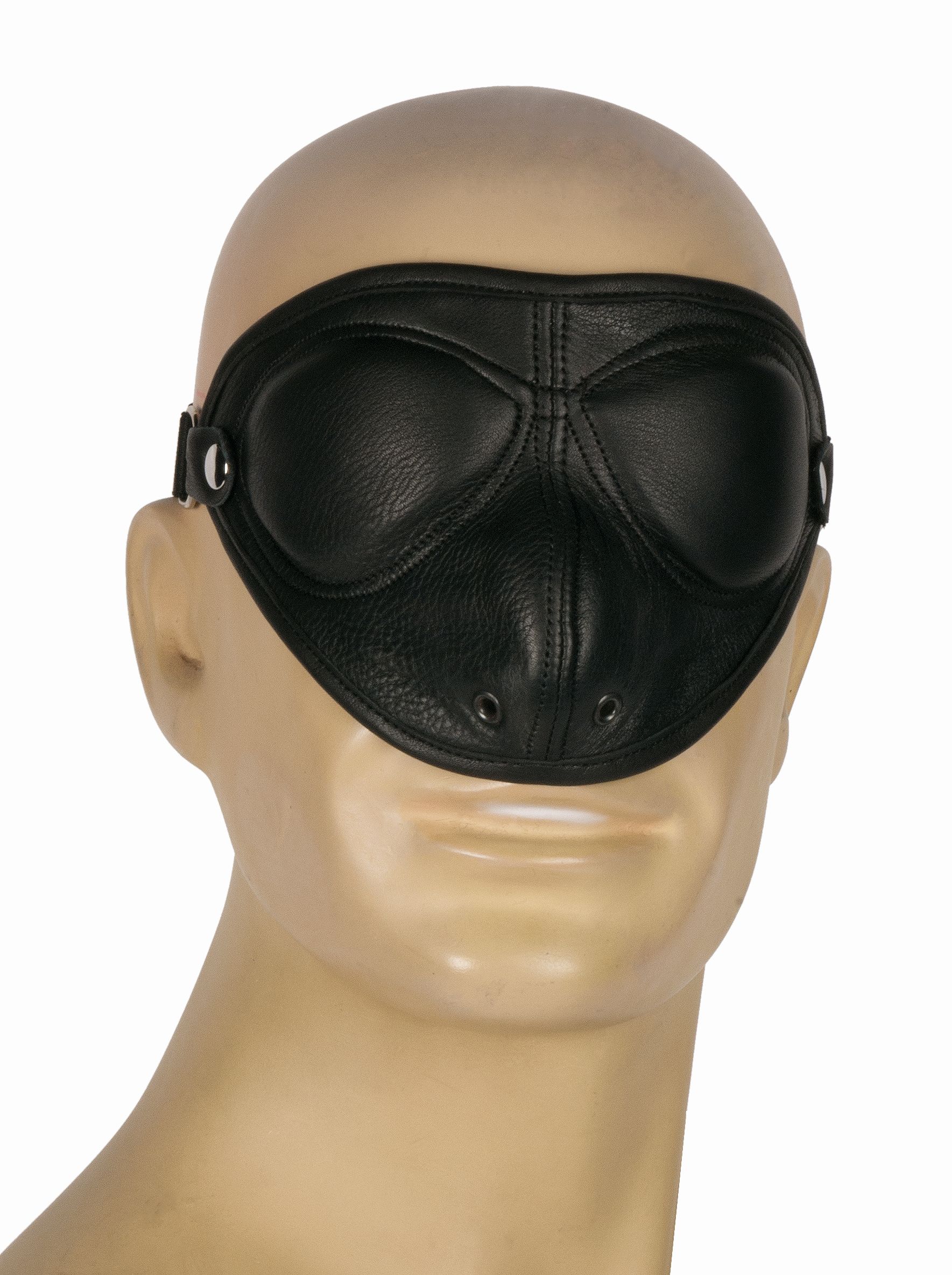 Face mask with breathing eyes