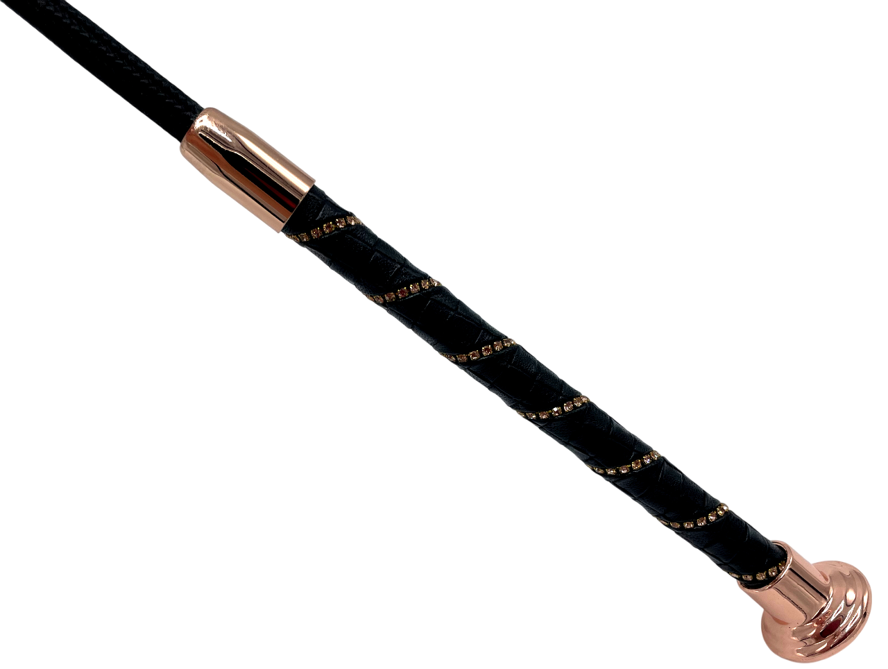 Crop with rose gold accessories