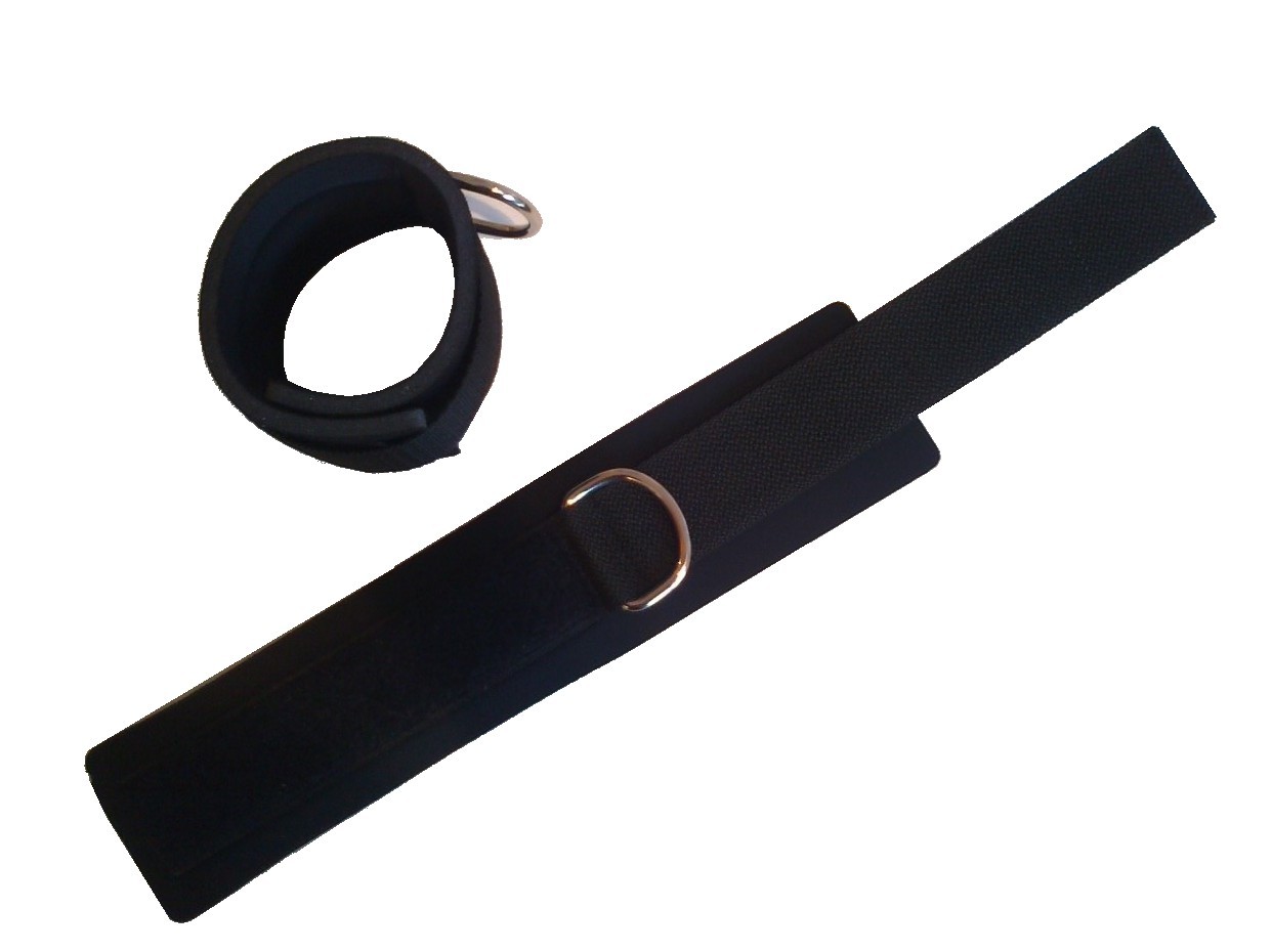 Ankle cuffs with velcro fastener