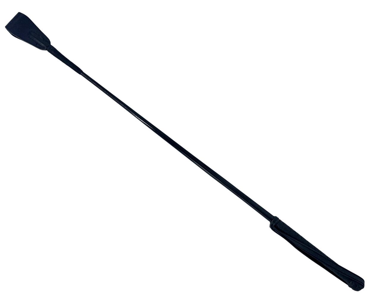 Crop with leather swatter