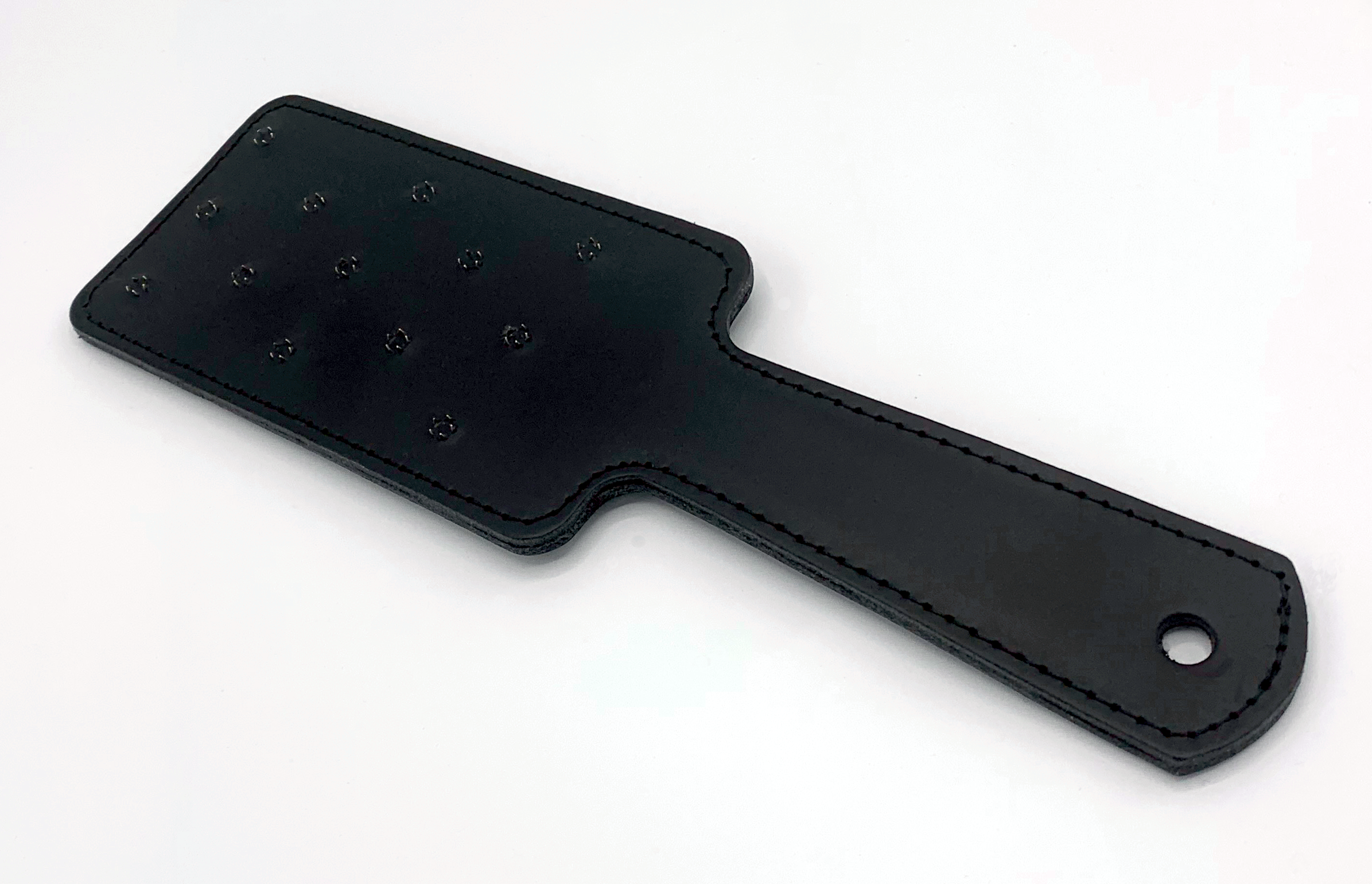 Leather paddle with thorns - scratches