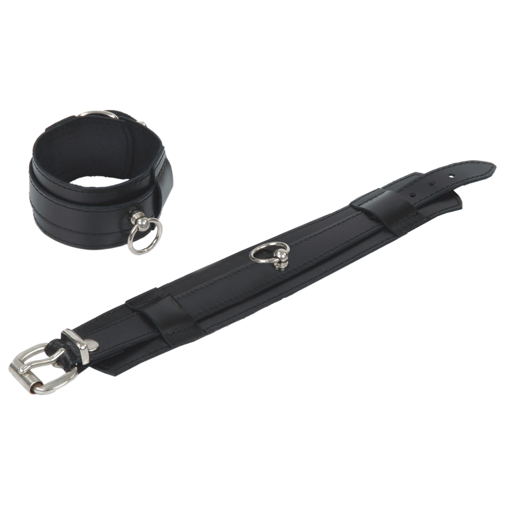 Ankle cuffs with ring of O