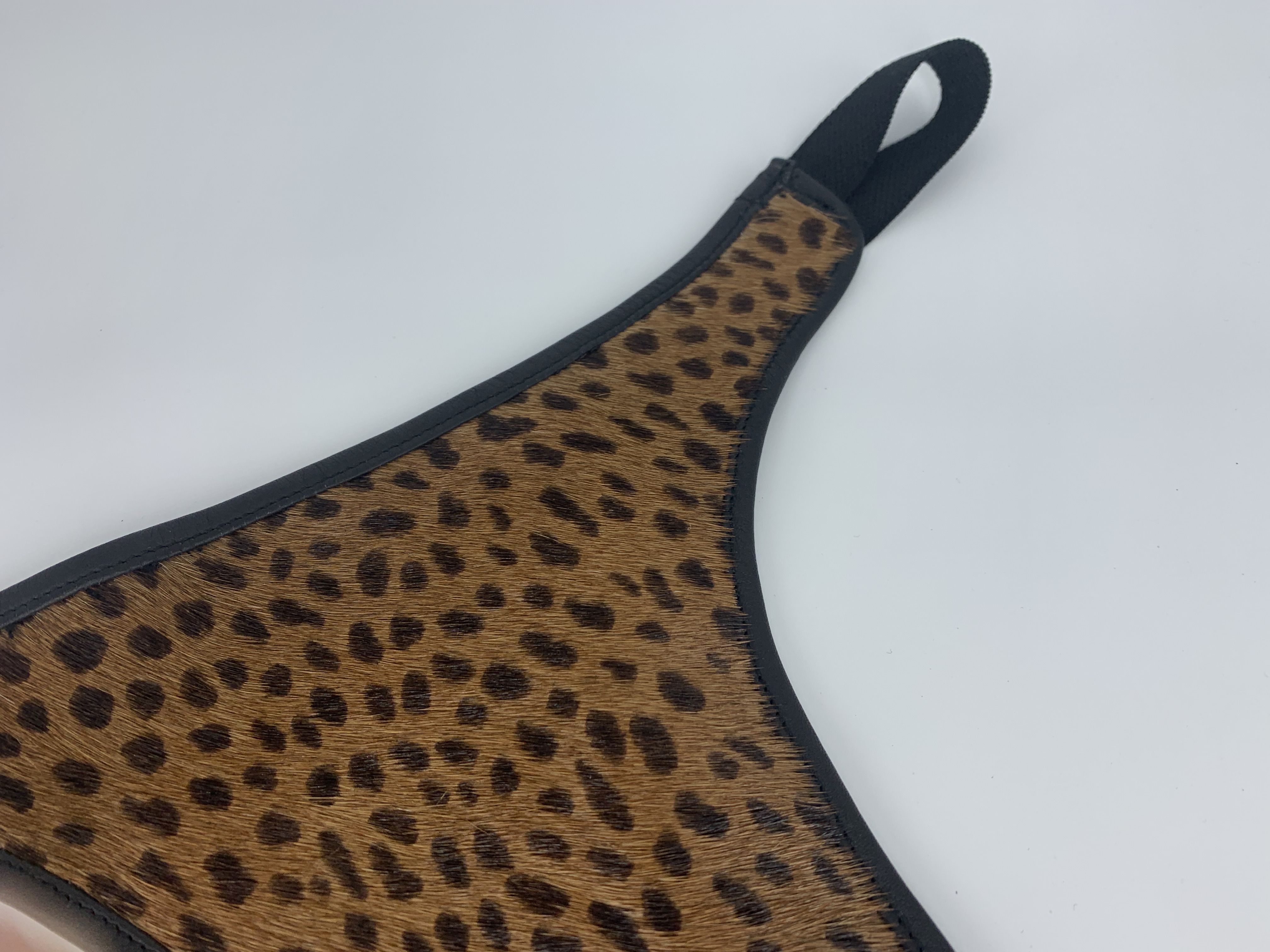 Ladies thong tiger look only size S