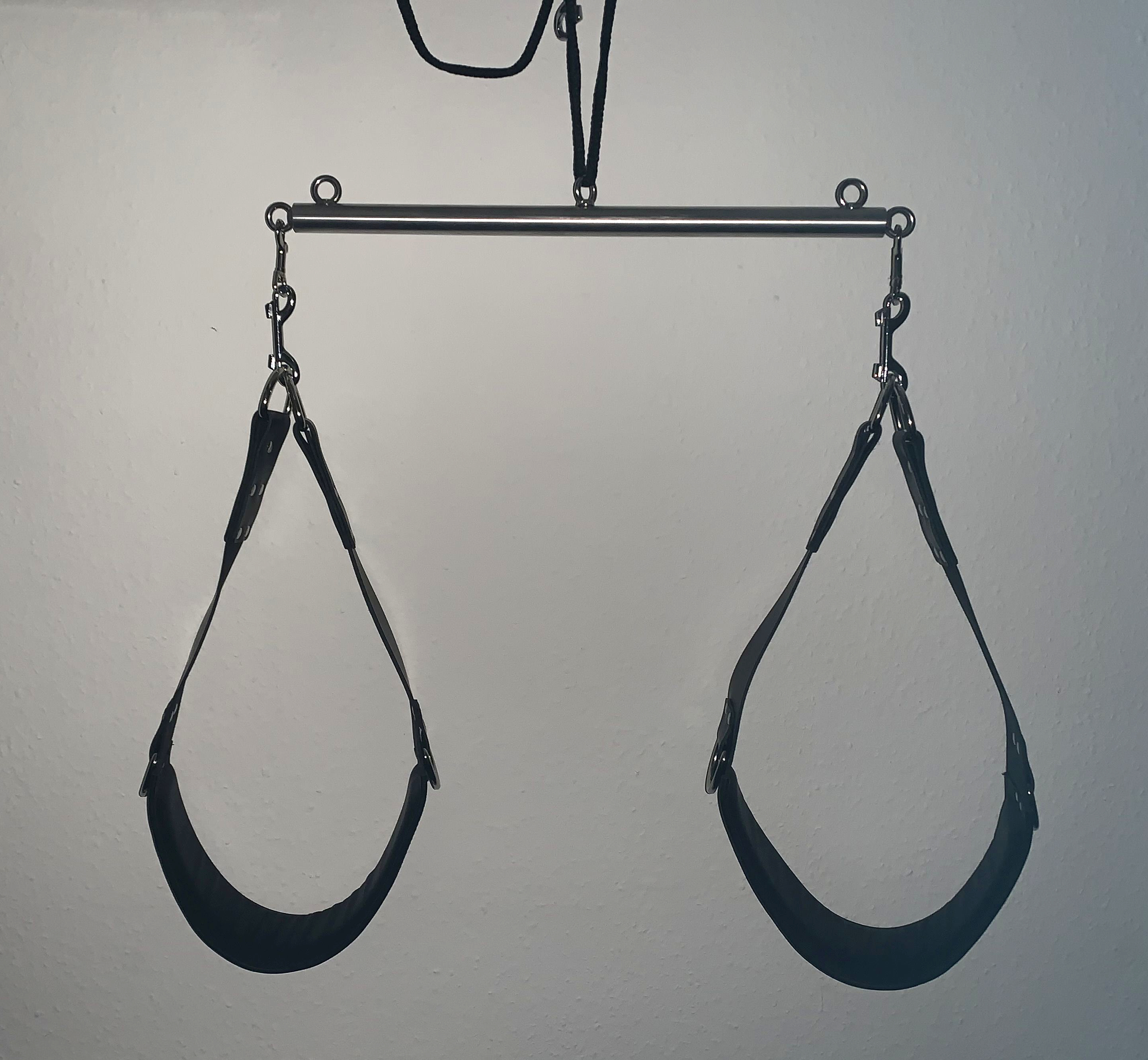 Set of spreader bar with leg loops & carabiner
